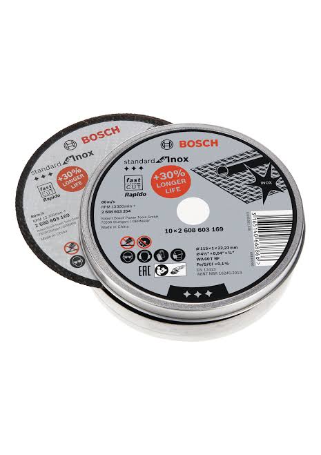 Disco Radial 115x1x22.2 Corte Metal Bosch